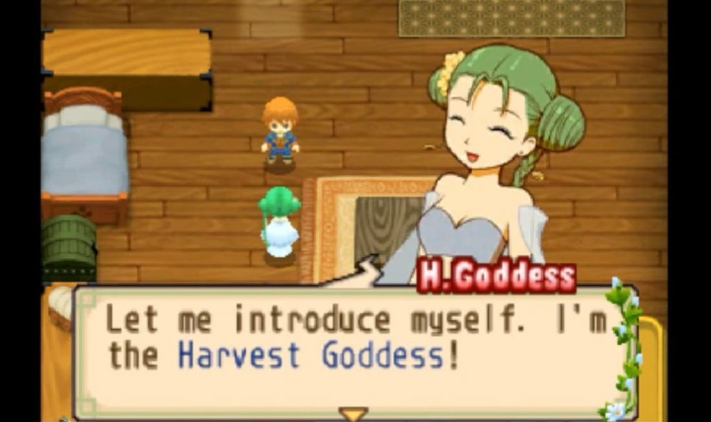harvest moon 3d the tale of two towns harvest goddess