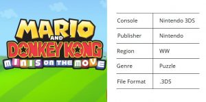 mario and donkey kong minis on the move 3ds ROM specifications