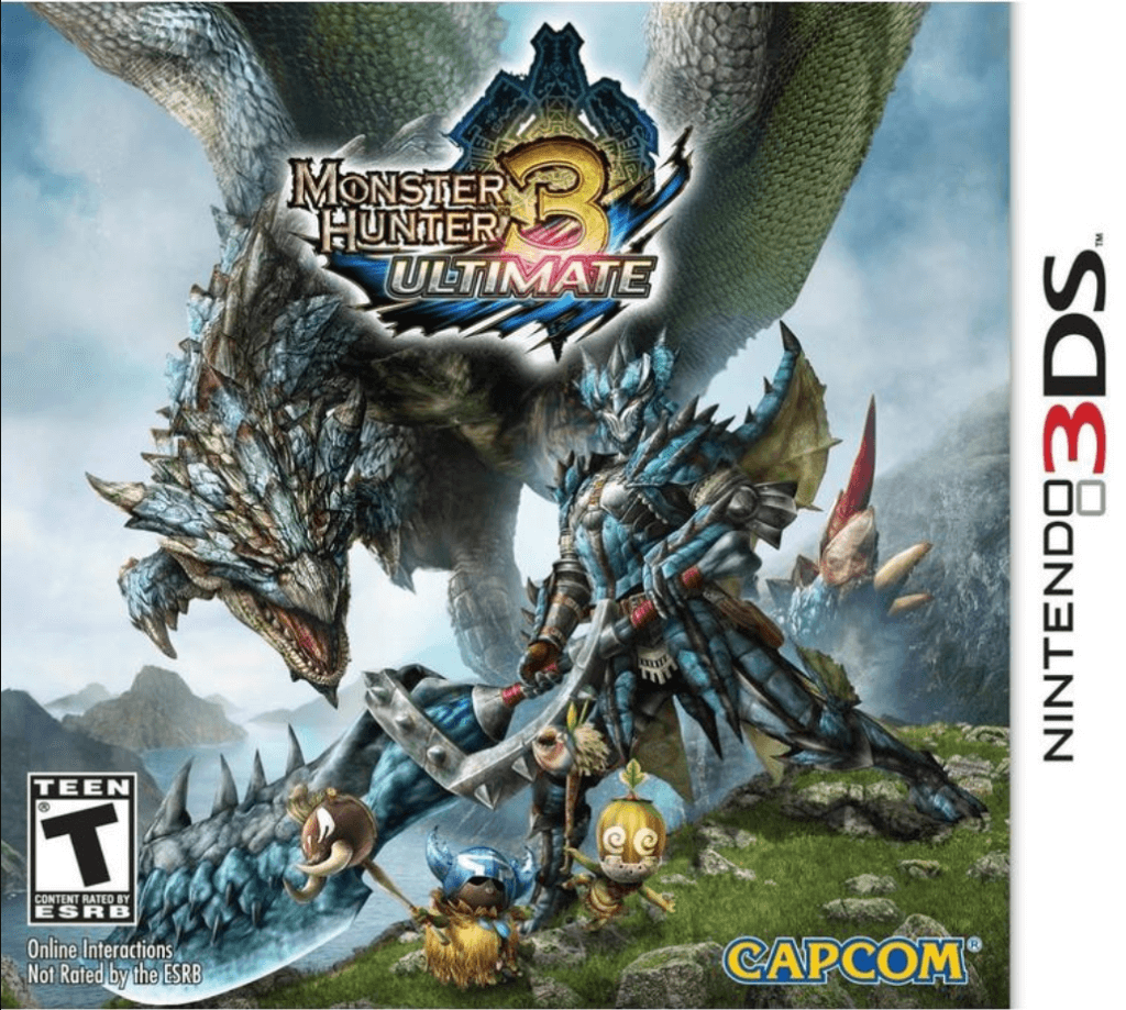 Monster Hunter 3 Ultimate Nintendo 3DS Game Cover
