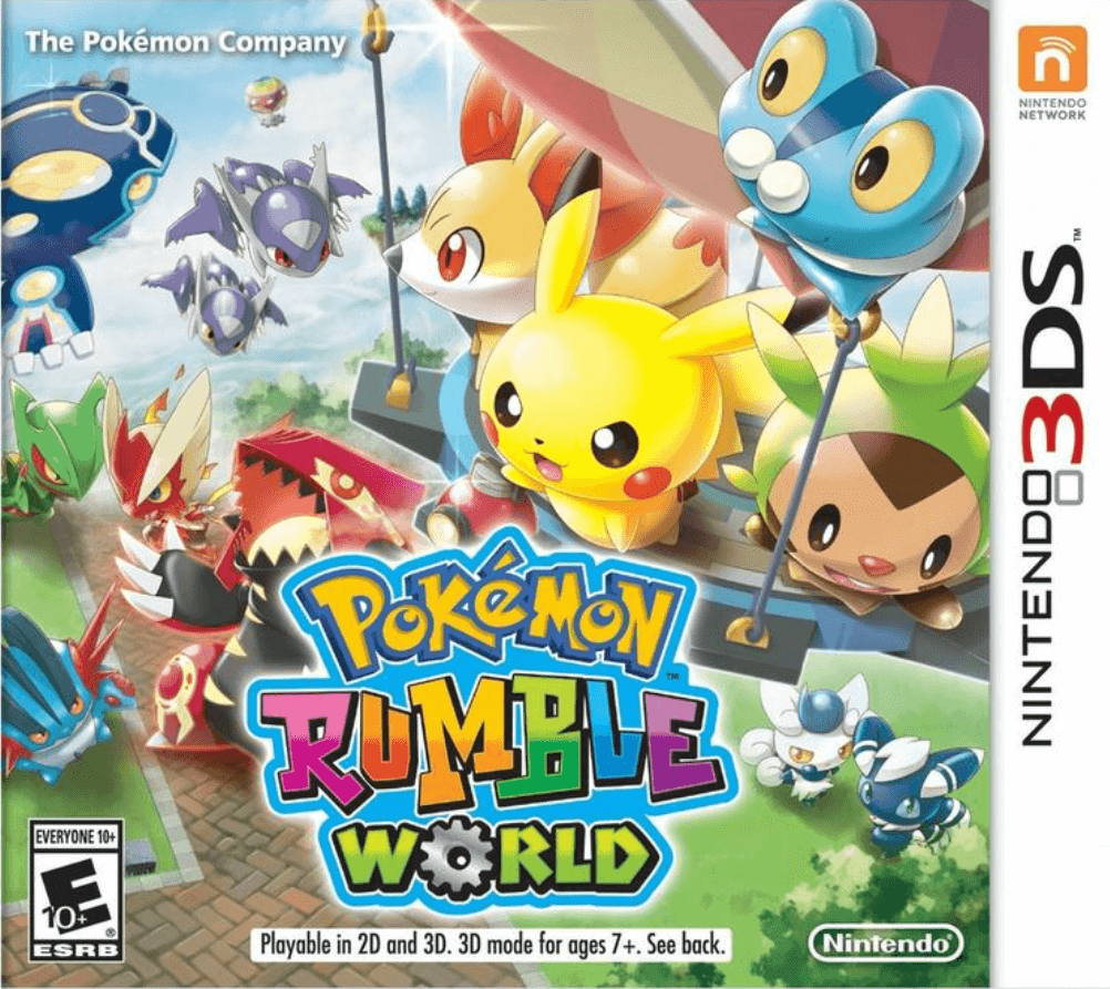 Pokemon Rumble World Nintendo 3DS Cover Image