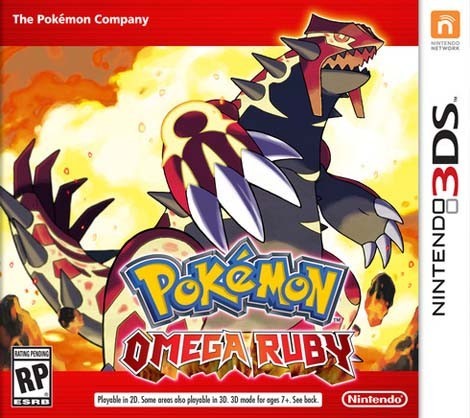 Pokemon Omega Ruby Nintendo 3DS Cover Image 