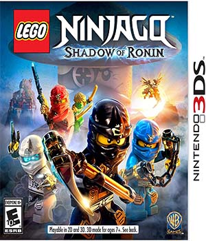 Ninjago Shadow of Ronin: Nintendo 3DS game rom cover image. 
