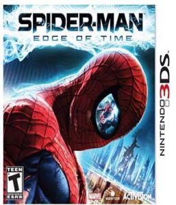 Spider Man Edge of Time Nintendo 3DS Game Cover
