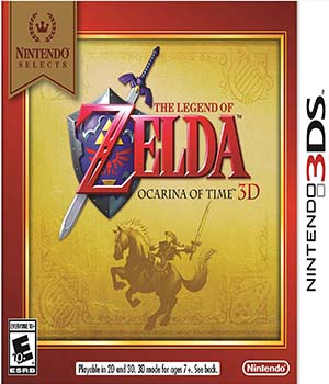 The Legend of Zelda: Ocarina of Time 3D Nintendo 3DS cover image