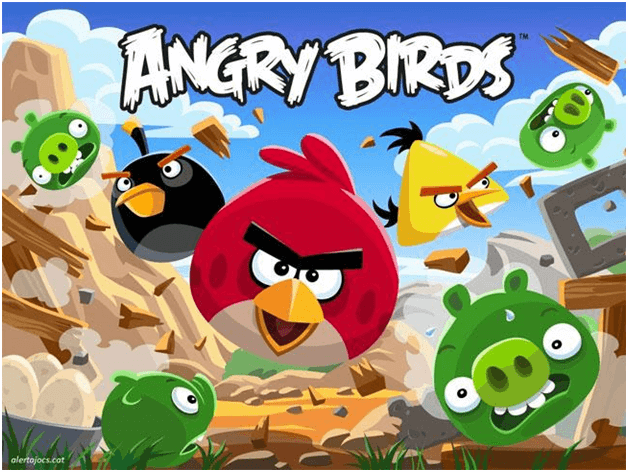 Angry Birds franchise cover poster.