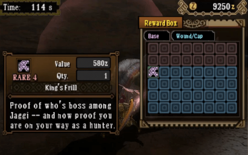 Monster Hunter 3 Ultimate reward box