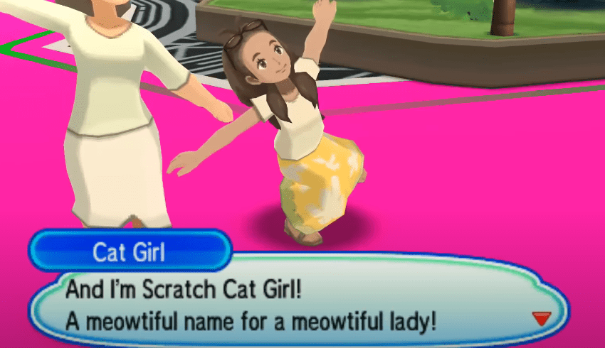 Pokemon Star ROM Hack Scratch Cat Girl